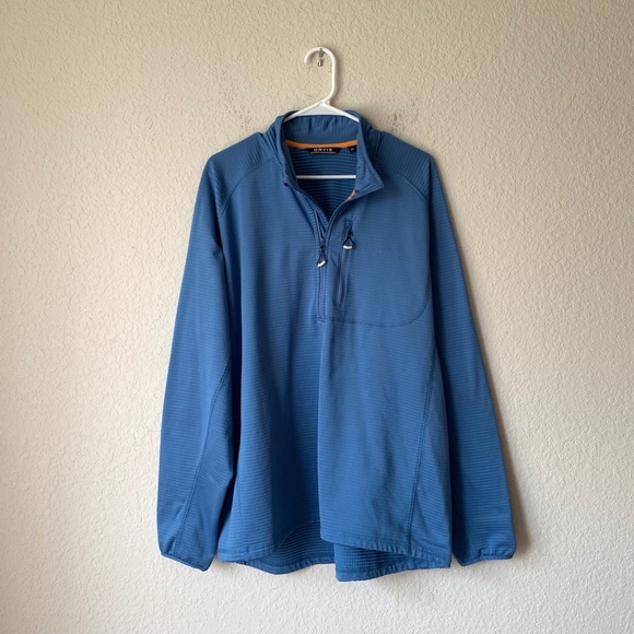 ORVIS Horseshoe Hills Quarter-Zip Fleece Pullover - Picture 1 of 7